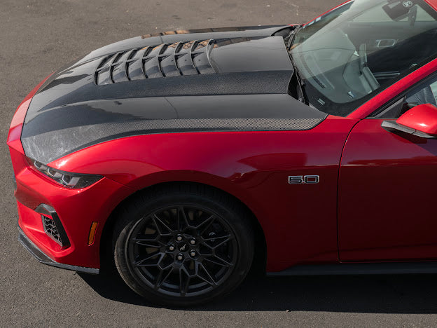 2024-UP MUSTANG S650 | GT500 PACKAGE FRONT VENTED HOOD